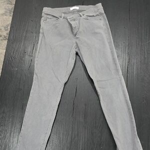 LOFT Women's Charcoal Skinny Jeans